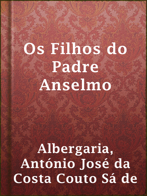 Cover image for Os Filhos do Padre Anselmo